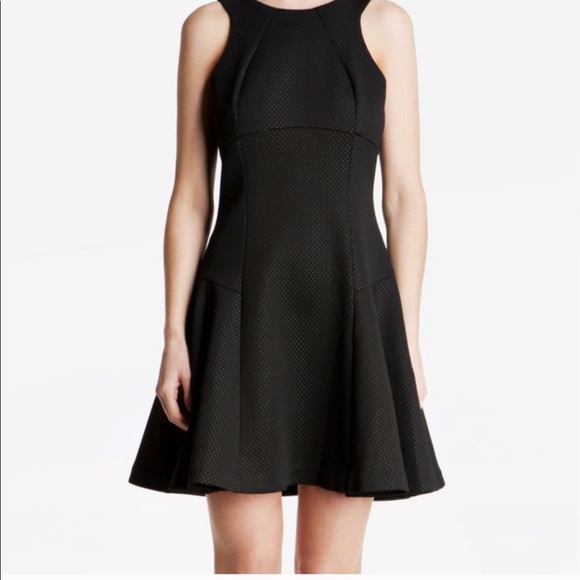 ted baker black skater dress